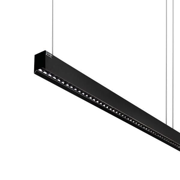 GOYA GY 8042-45 Siyah/Beyaz Kasa 30 Watt 45 cm Lensli Lineer Sarkıt Armatür