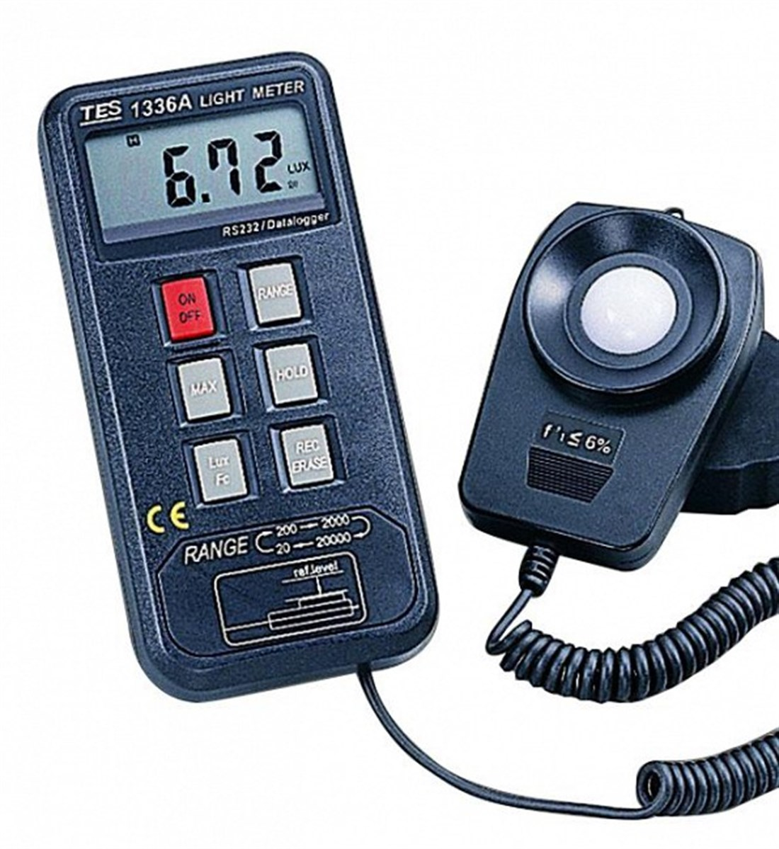 TES 1336A Bilgi Yazılımlı Işık Seviyesi Ölçer