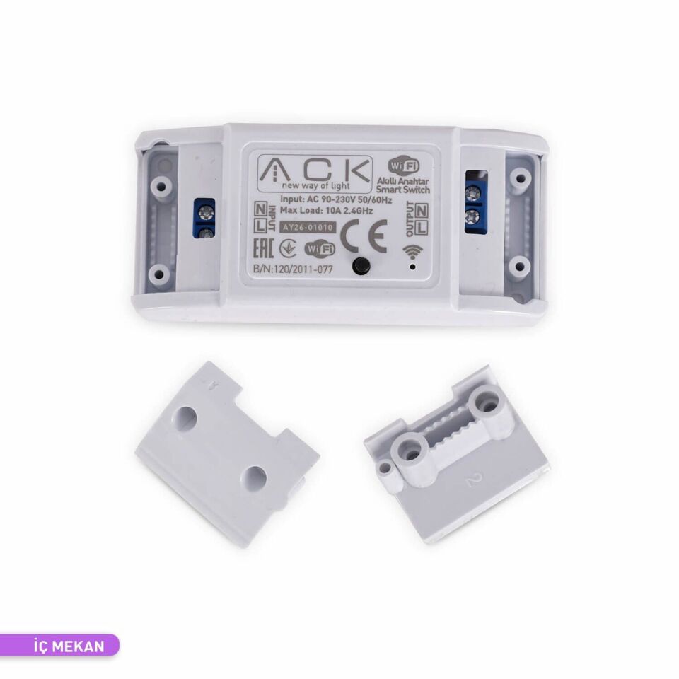 ACK AY26-01010 Wi-Fi Akıllı Anahtar