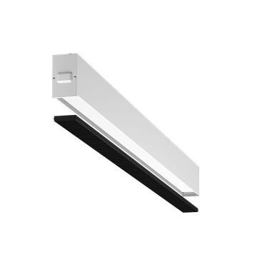 GOYA GY 8054-120 Beyaz Kasa 34 Watt 120 cm Kamaşma Önleyicili Sıva Üstü Lineer Armatür