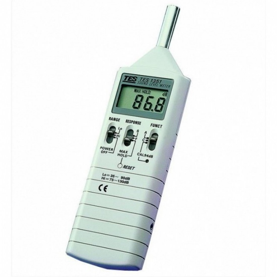 TES 1351B Ses Seviye Ölçer Desibelmetre