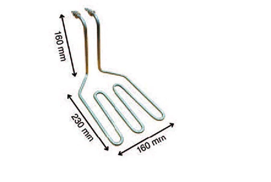 SRC Rezistans CR 115 698 Sanayi Tipi Fritöz Rez. 220 V 2600 Watt (8.5 Ø)