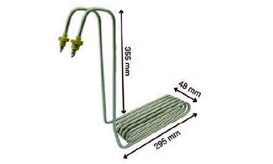 SRC Rezistans CR 115 716 Fritöz Rezistansı 220 V 6000 Watt (8.5 Ø)