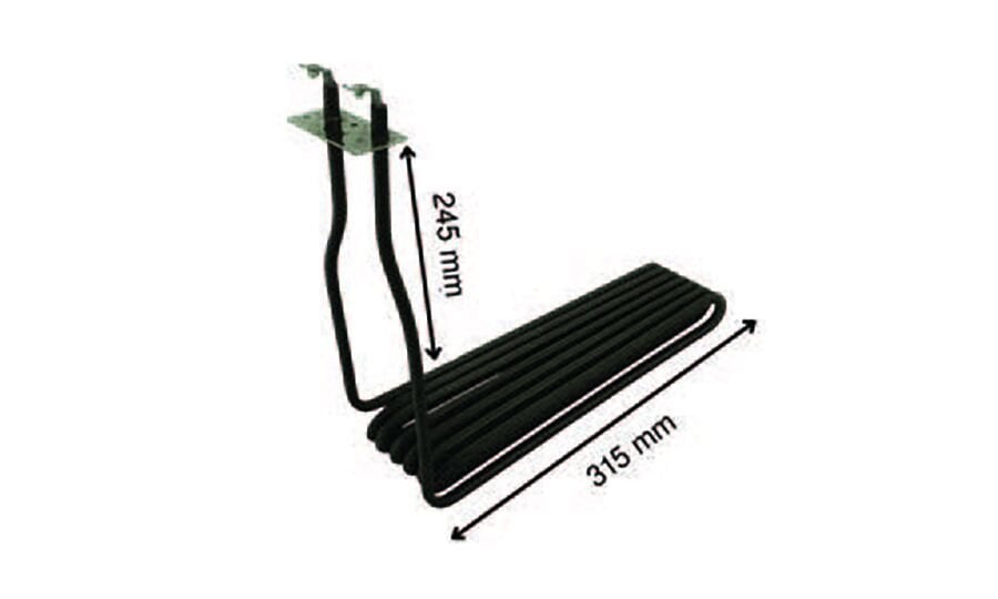 SRC Rezistans CR 115 718 Fritöz Rezistansı 220 V 5500 Watt (8.5 Ø)