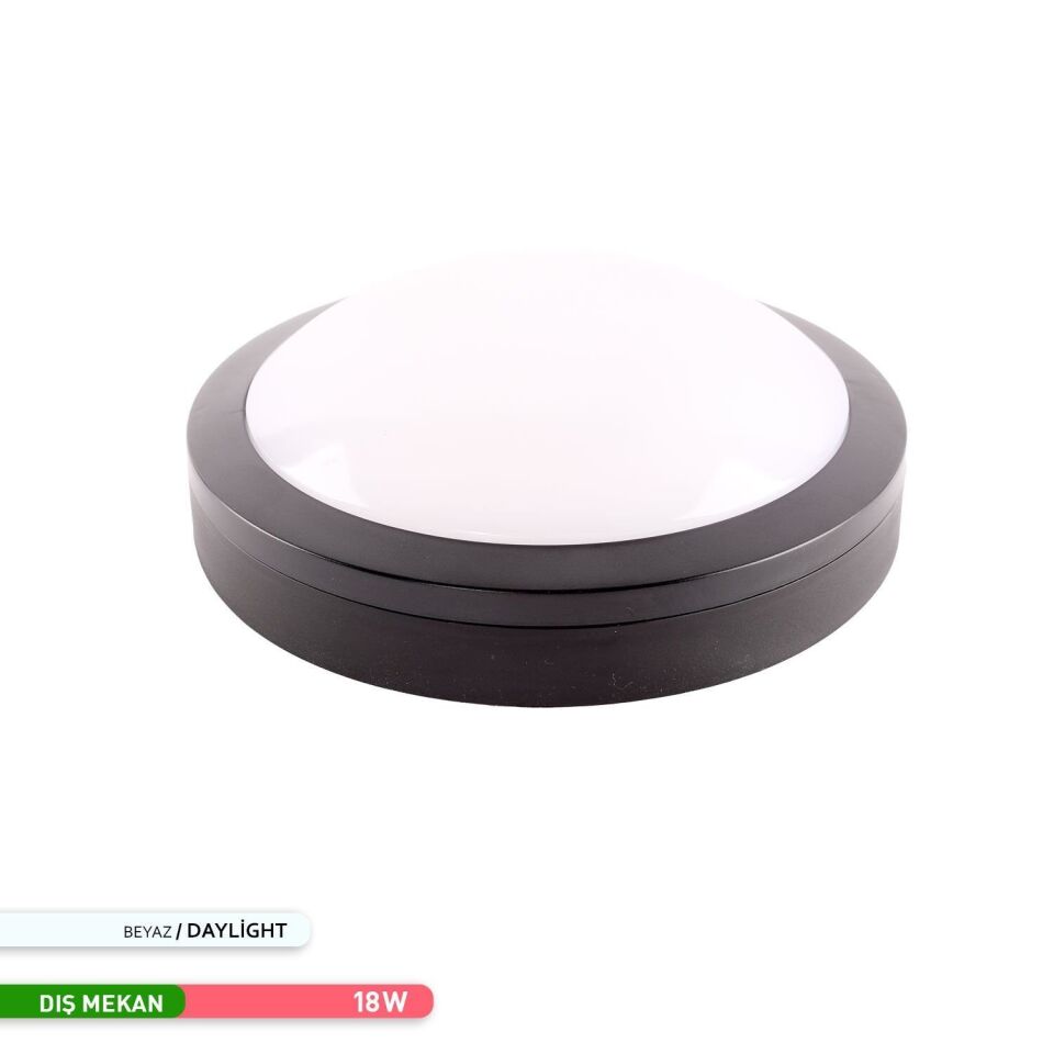ACK AT10-51831 18W 6500K LED Tavan ve Duvar Armatürü