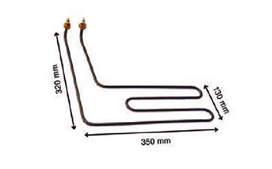 SRC Rezistans CR 115 725 Mutfak Rezistansı 220 V 2500 Watt (8.5 Ø)
