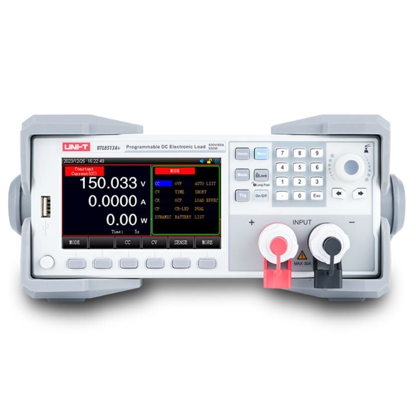 UNI-T UTL8513A+ 600W Programlanabilir DC Elektronik Yük Cihazı – 150V / 120A
