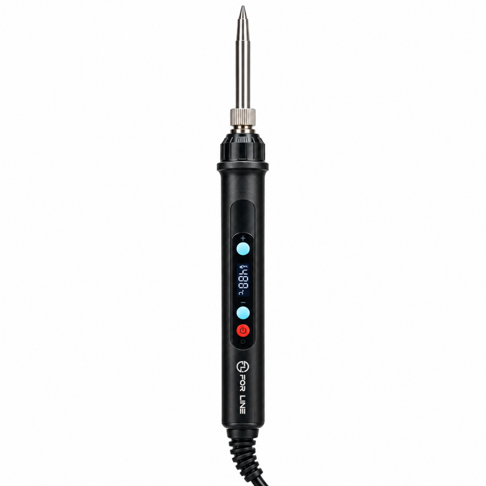 FOR LINE H936 80W Dijital Ekranlı Ayarlanabilir Sıcaklıklı Kalem Havya 180°C–520°C