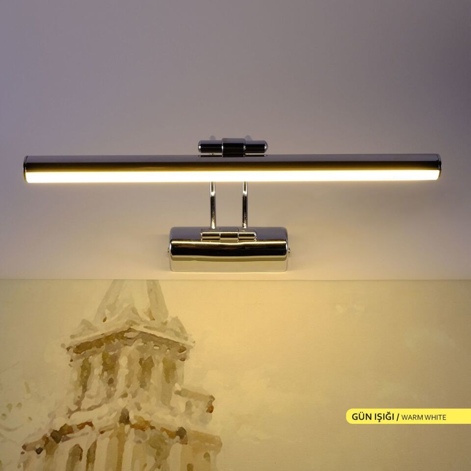 ACK AH10-00105 6W 3000K LED Tablo Aplik Krom
