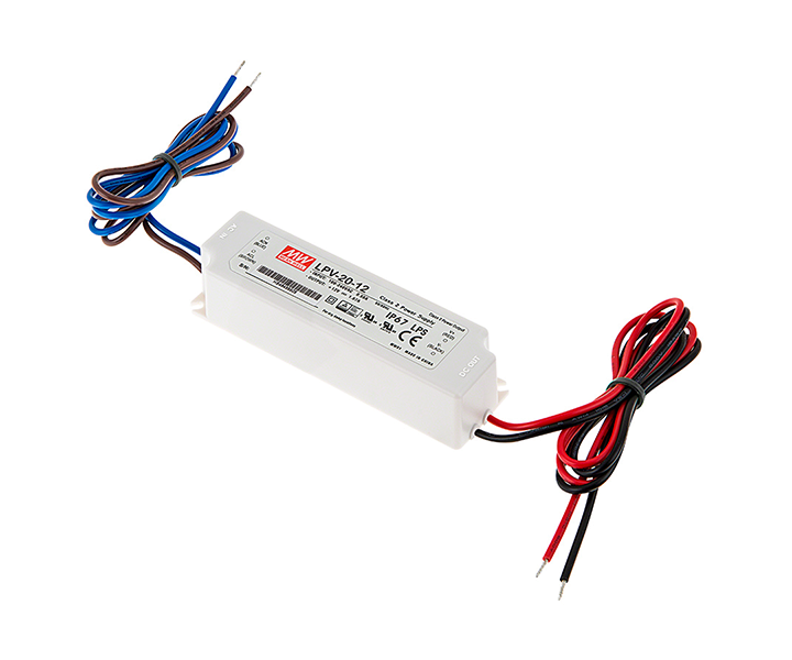 Meanwell LPV-20-15 20W LED Switching Güç Kaynağı 15VDC 1.33A