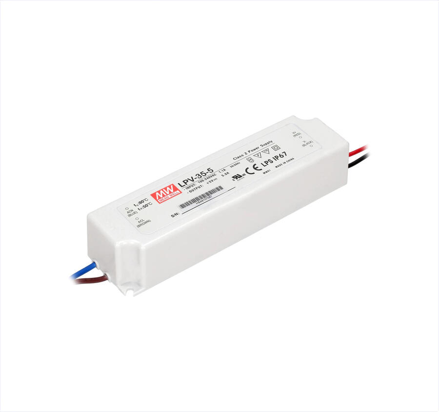 Meanwell LPV-35-5 35W LED Switching Güç Kaynağı 5VDC 5A