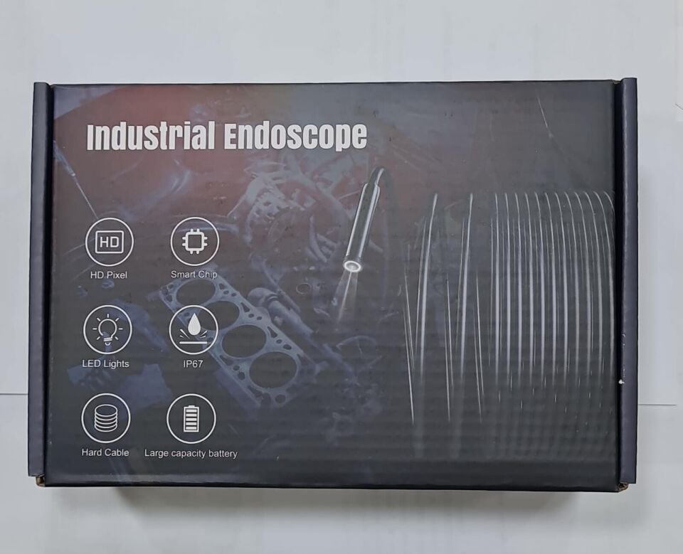Endeskop Yılan Kamera Boroskop – 4.3'' LCD Ekranlı Full HD 20Mt IP67 Su Geçirmez AE-1020S