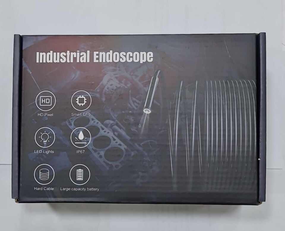 Endeskop Yılan Kamera Boroskop – 4.3'' LCD Ekranlı Full HD 30Mt IP67 Su Geçirmez AE-1030S