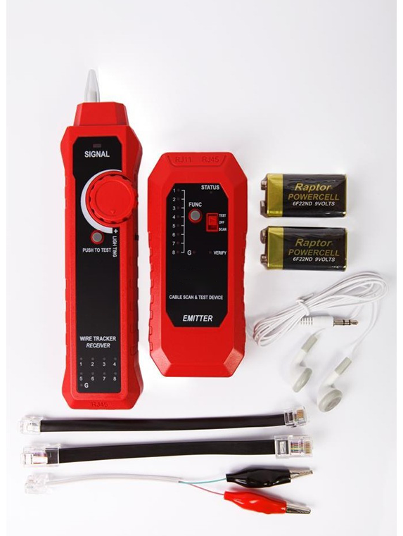 VC-806B Kablo Bulucu Kablo Test Cihazı Bilibili Wire Tracker Çantalı