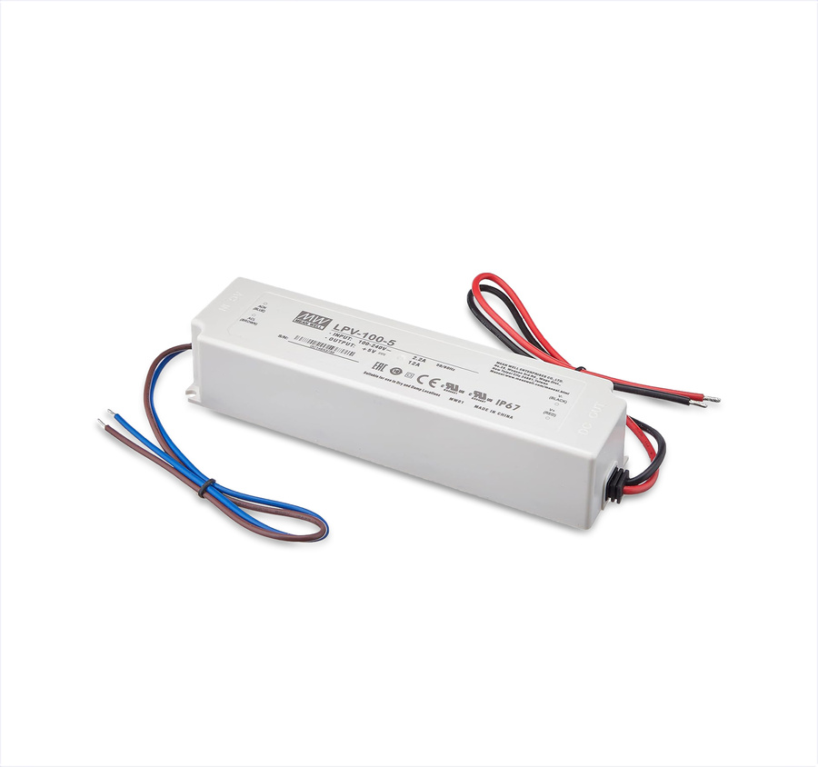 Meanwell LPV-100-5 100W LED Switching Güç Kaynağı 5VDC 12A