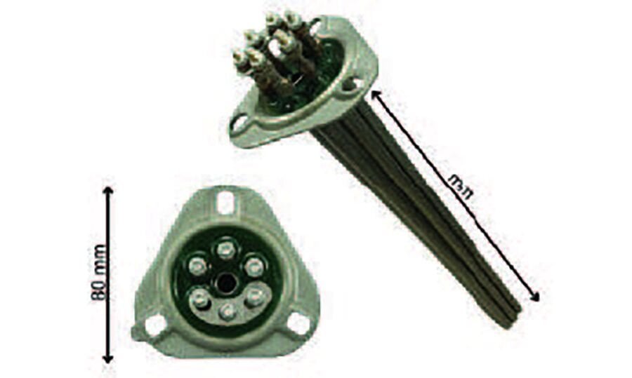 SRC Rezistans CR 116 101 Endüstriyel Bul. Mak. Rez. 4500 Watt 300mm