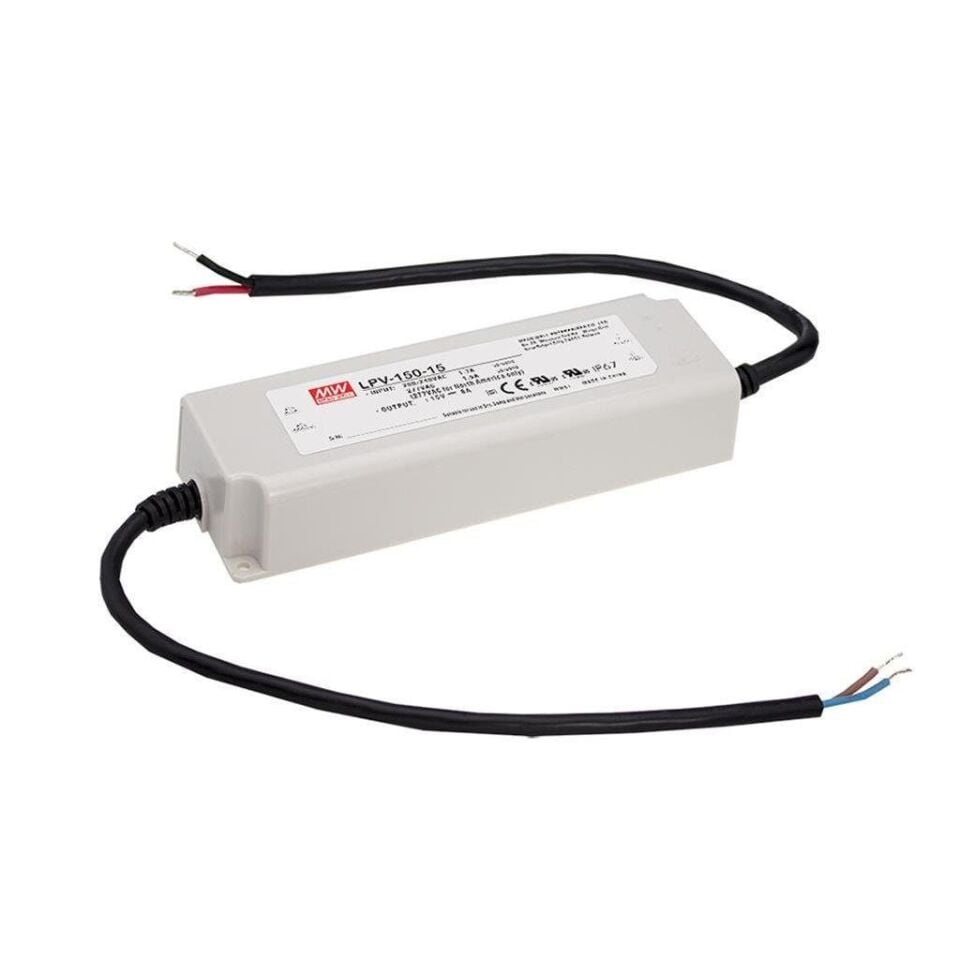 Meanwell LPV-150-15 150W LED Switching Güç Kaynağı 15VDC 8A
