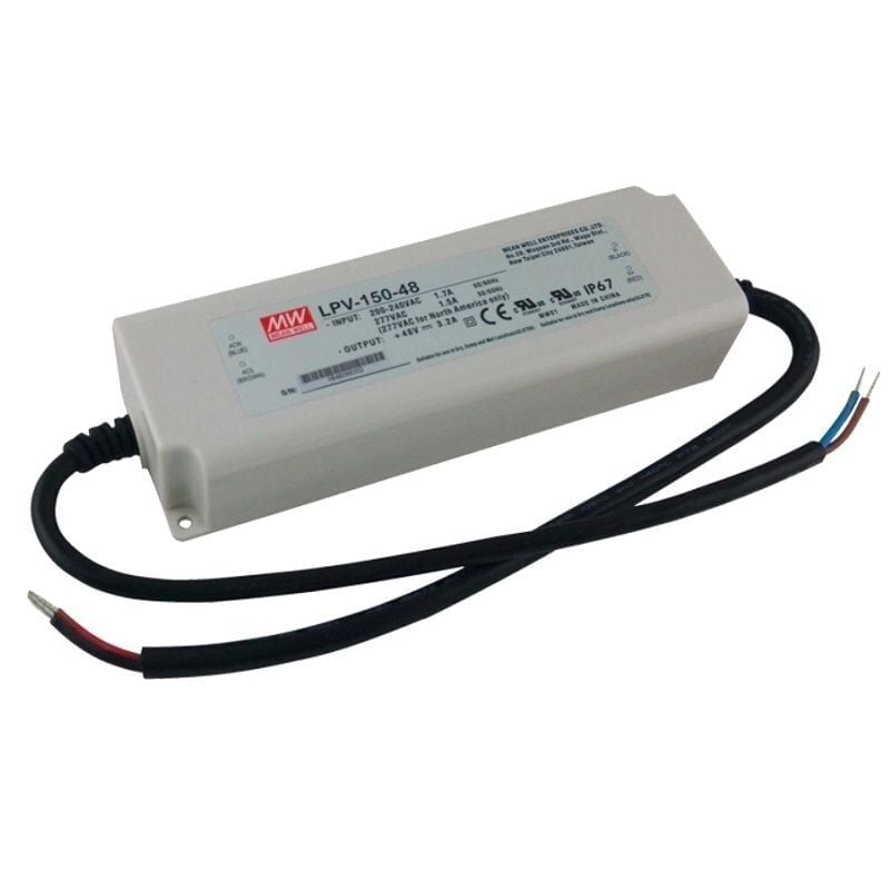 Meanwell LPV-150-48 150W LED Switching Güç Kaynağı 48VDC 3.2A