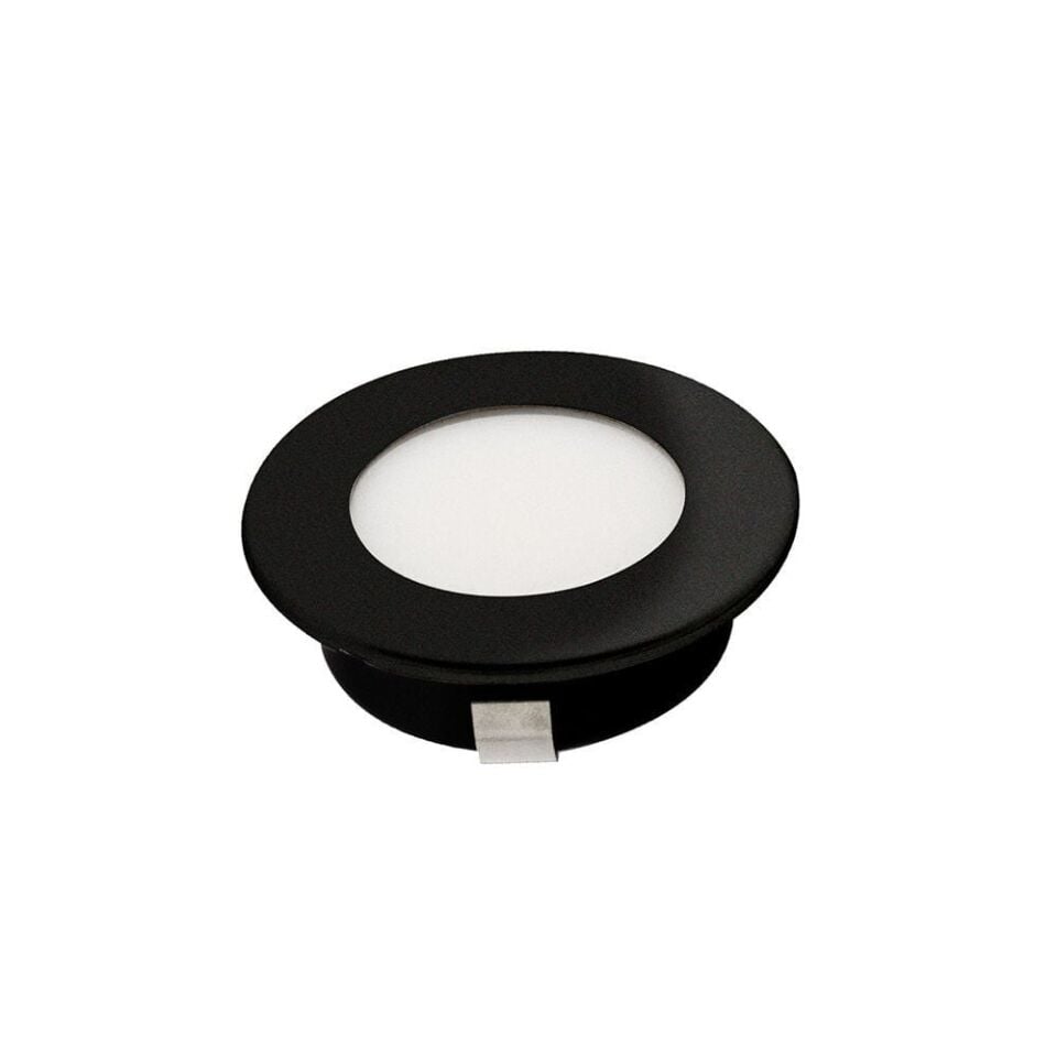 ACK AH07-01230 2,5W 6500K Sıva Altı LED Spot Armatür Siyah