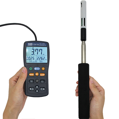 TES-1341N Sıcak Tel Anemometresi