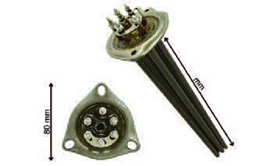 SRC Rezistans CR 116 115 Büyük Kafalı End. Bul. Mak. Rez. 10000 Watt 400mm