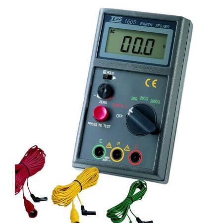 TES-1605 Toprak Direnci Ölçer