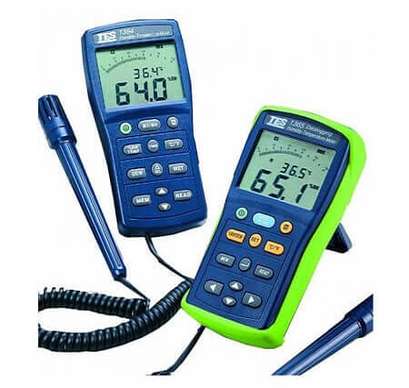 TES-1364 Sıcaklık/Nem Ölçer (Dual LCD)