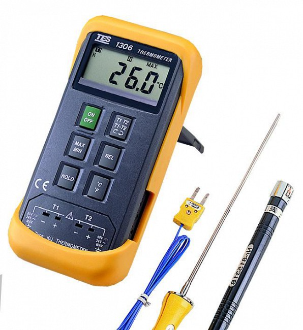 TES-1306 K/J Tip Dijital Termometre