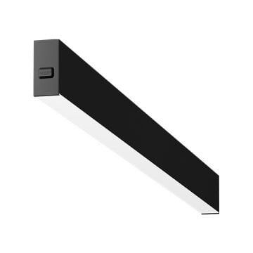 GOYA GY 8030-180 Siyah/Beyaz Kasa 42 Watt 180 cm Sıva Üstü Lineer Armatür