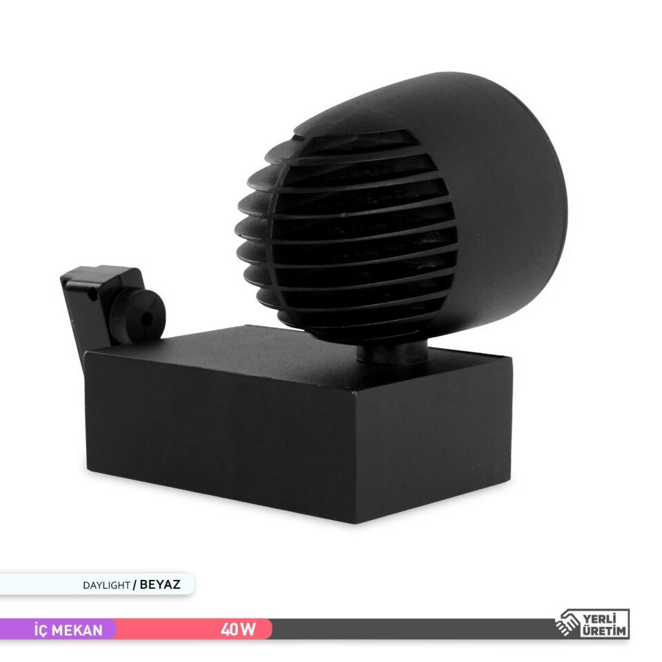 ACK AD30-14731 40W 6500K COB LED Ray Armatür Siyah