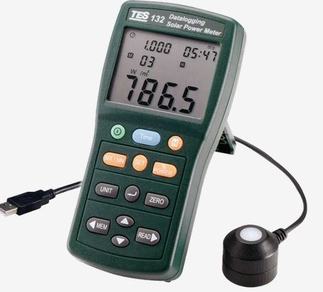 TES-132A Solar Güç Ölçer Veri Kayıt