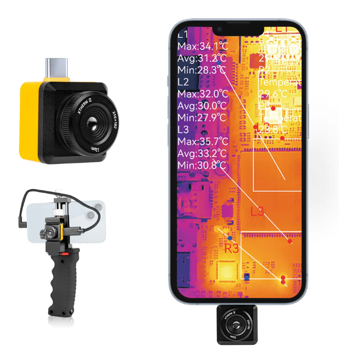 Thermal master  T2S Pro Android 8mm Makro Lensli Termal Kamera