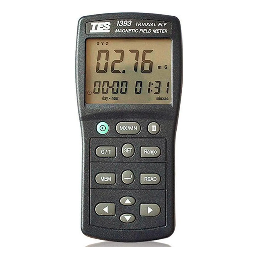 TES-1393 Elektromanyetik Alan Ölçer (Datalogger)