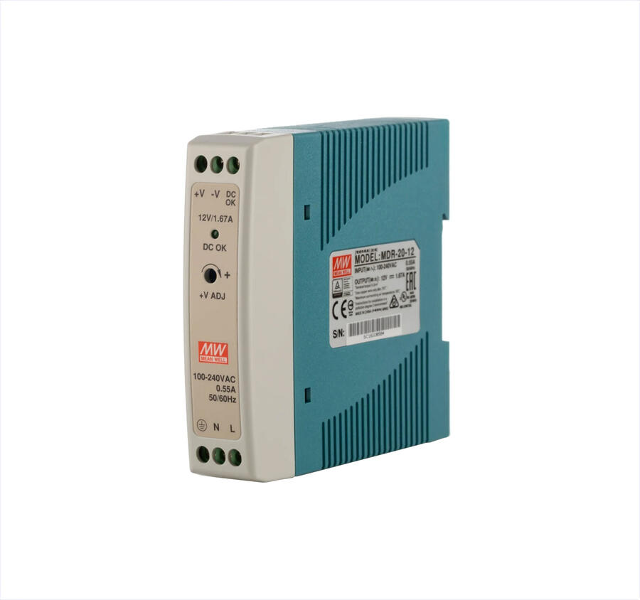 Meanwell MDR-20-12 20W Ray Montaj Switching Güç Kaynağı 12VDC 1.67A