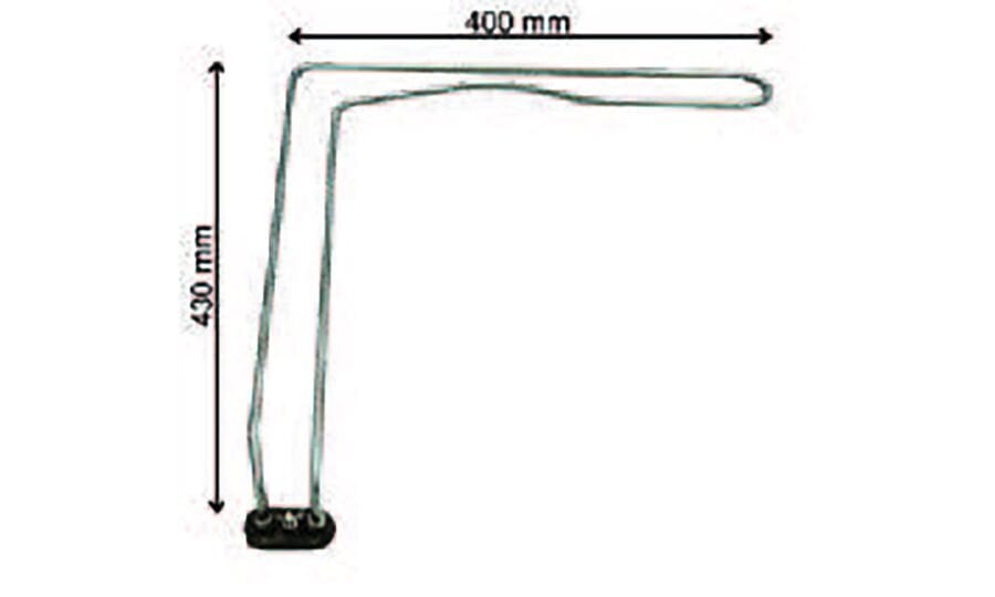 SRC Rezistans CR 116 387 Bulaşık Makinası Rezistansı 220 V 2000 Watt