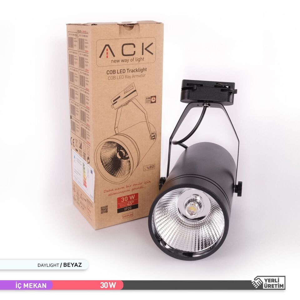 ACK AD30-01931 30W 6500K COB LED Ray Armatür