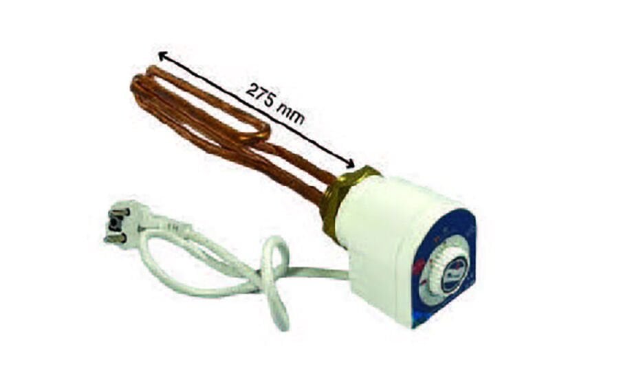 SRC Rezistans CR 117 253 Kıvrık Bakır Rezistans Termostatlı 220 V 3000 Watt