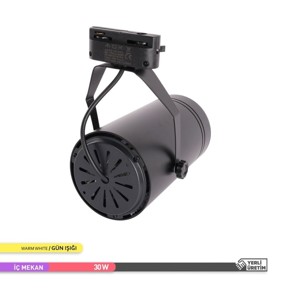 ACK AD30-01901 30W 3000K COB LED Ray Armatür