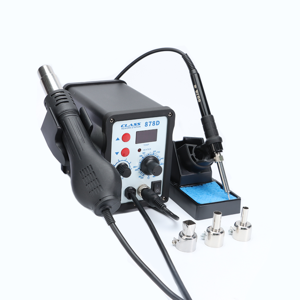 Class 878D Sıcak Hava Üflemeli Dijital Havya İstasyonu