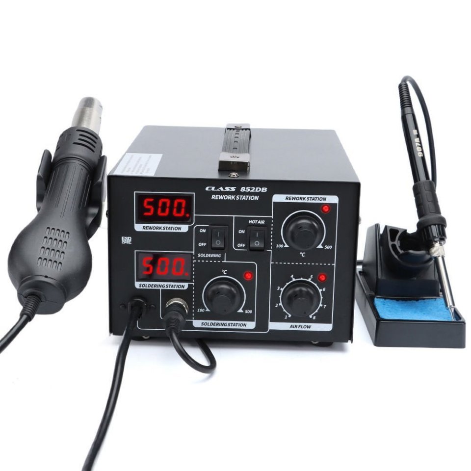 Class 852D+ Brushless Sıcak Hava Üflemeli Havya İstasyonu