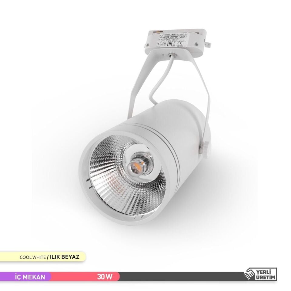 ACK AD30-01910 30W 4000K COB LED Ray Armatür