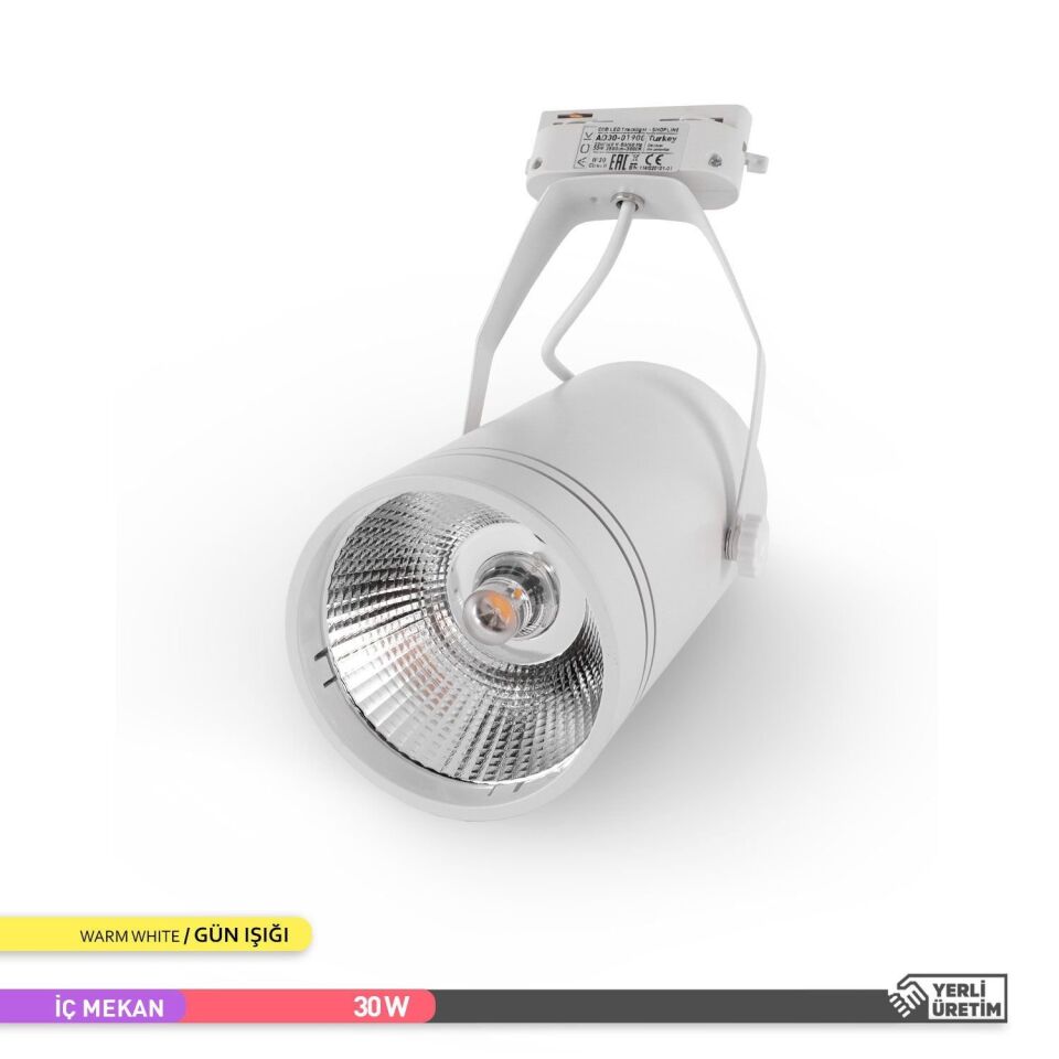 ACK AD30-01900 30W 3000K COB LED Ray Armatür