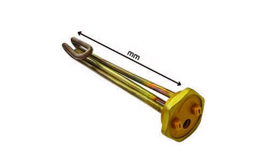 SRC Rezistans CR 117 283 İtalyan Düz Bakır Isıtıcı 2000 Watt 600 mm