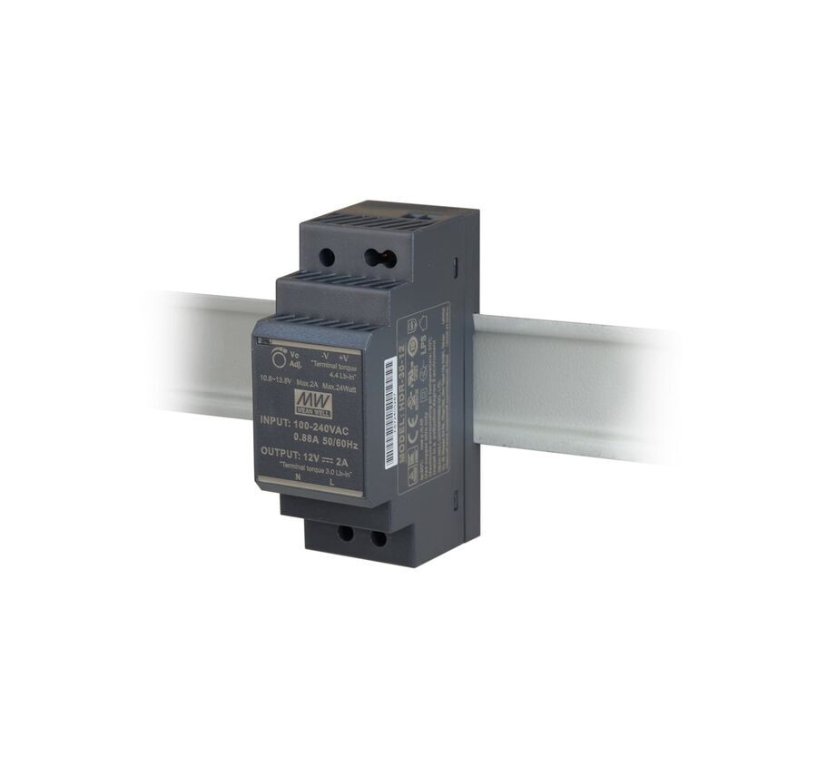 Meanwell HDR-30-12 30W Ray Montaj Switching Güç Kaynağı 12VDC 2A