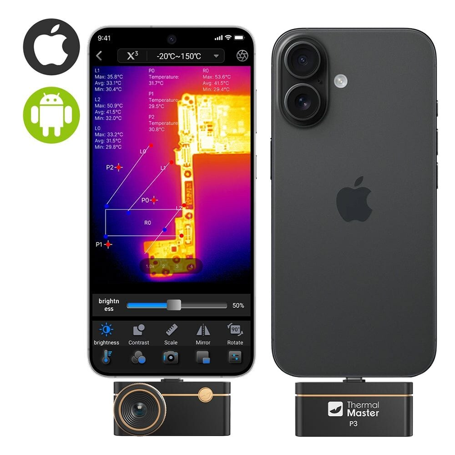 Thermal Master P3 Termal Kamera IOS & ANDROID Uyumlu