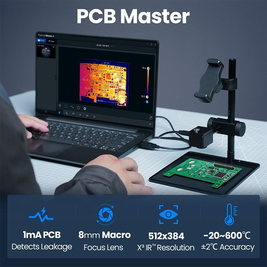 Thermal Master P3 Termal Kamera IOS & ANDROID Uyumlu