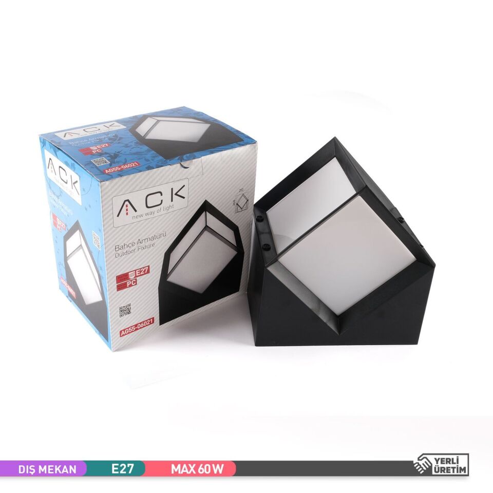 ACK AG55-06021 26,8 cm x 25,3 cm Bahçe Set Üstü Armatürü