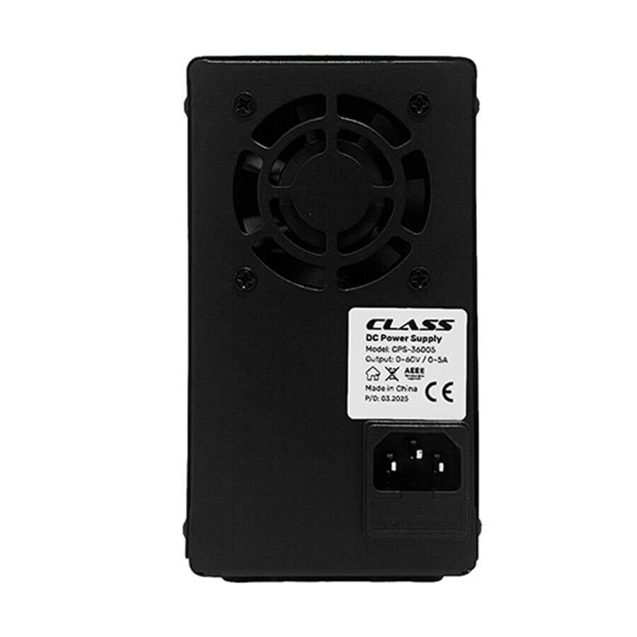 Class CPS-36005 60V 5A Tam Renkli Ekranlı Switch-Mode Güç Kaynağı