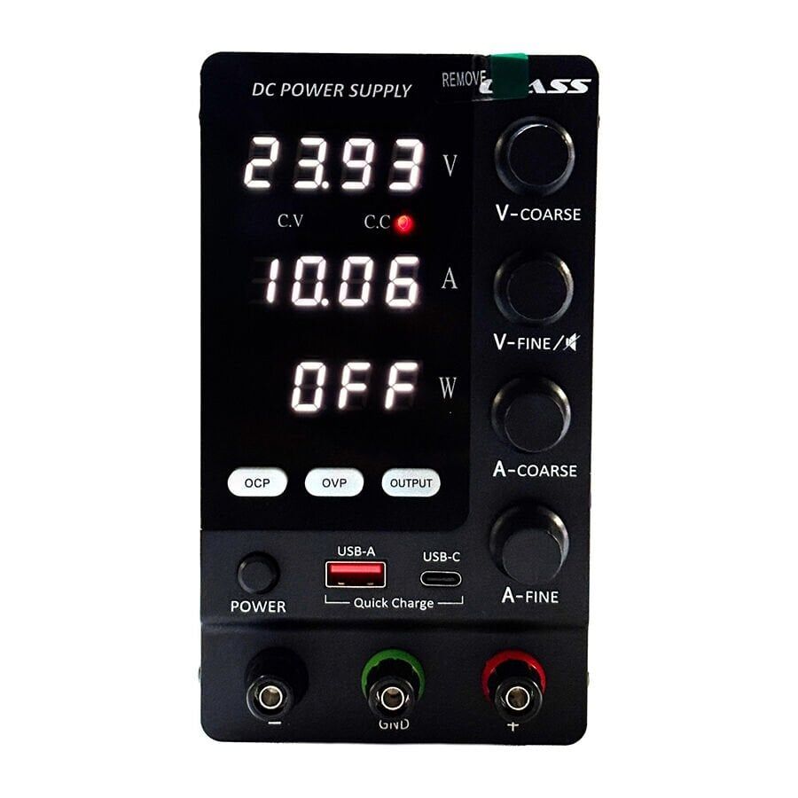 Class CPS-31203 120V 3A Renkli LCD Ekranlı Switch-Mode Güç Kaynağı