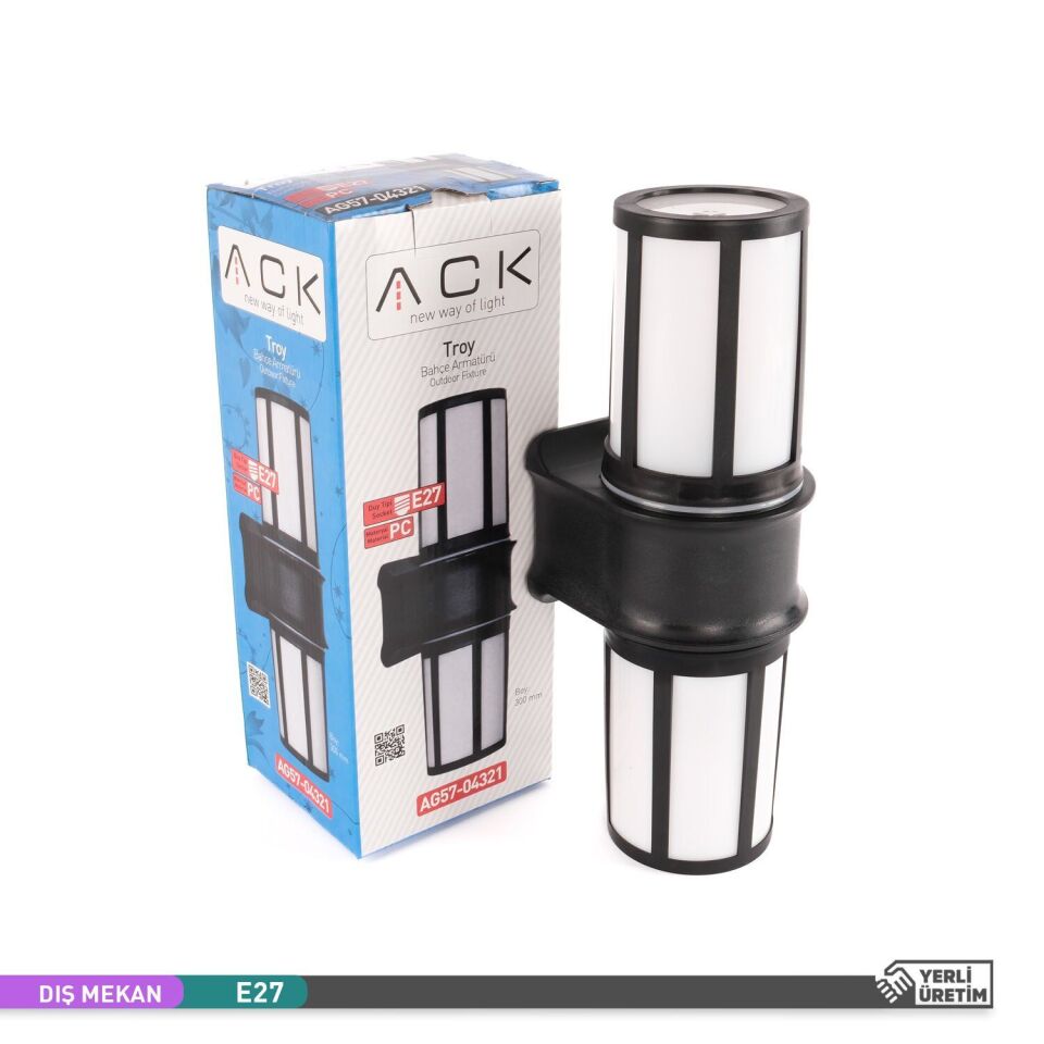 ACK AG57-04321 30 cm Bahçe Duvar Apliği